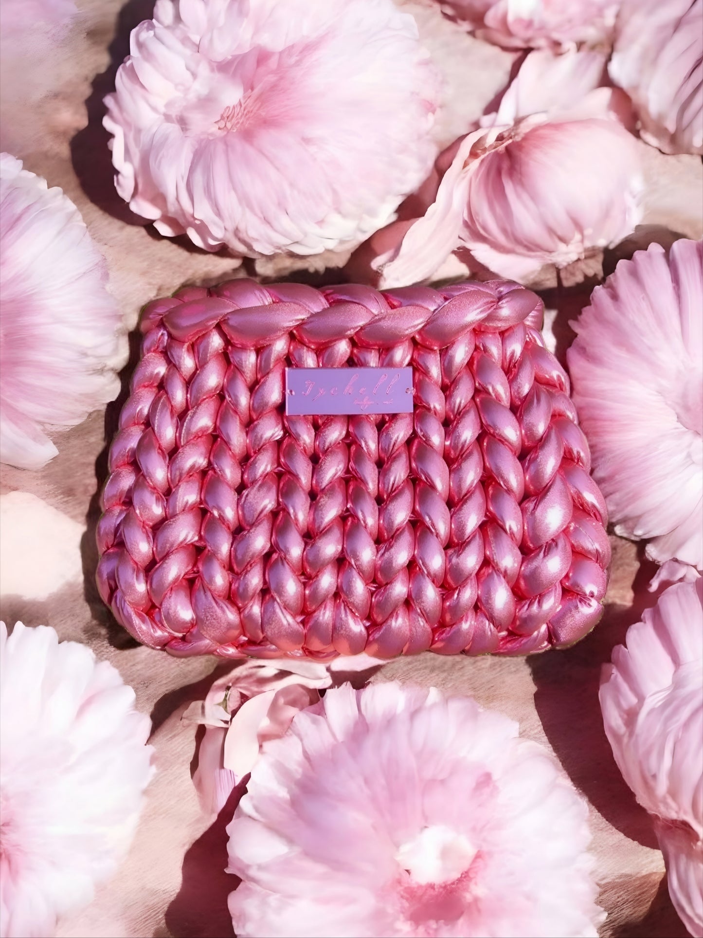 B A R B I E metallic bag